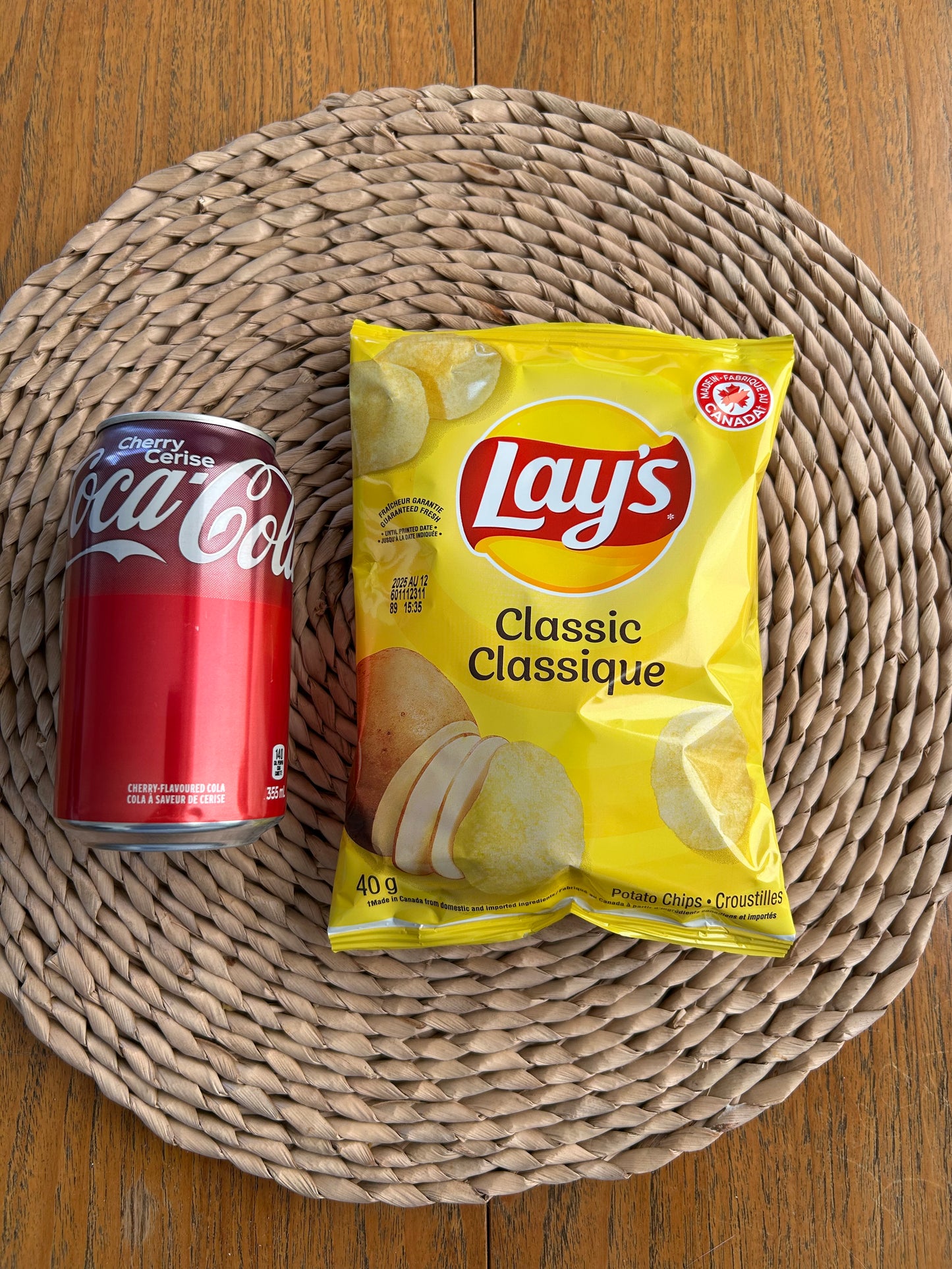 Combo drink + chip